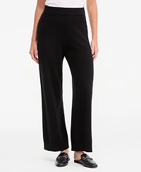 Charter Club Women's 100% Cashmere Pull-On Wide-Leg Pants, Macy's Exclusive