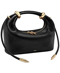 Jw Pei Ellie Metal Ring Embellished Top Handle Mini Satchel Handbag