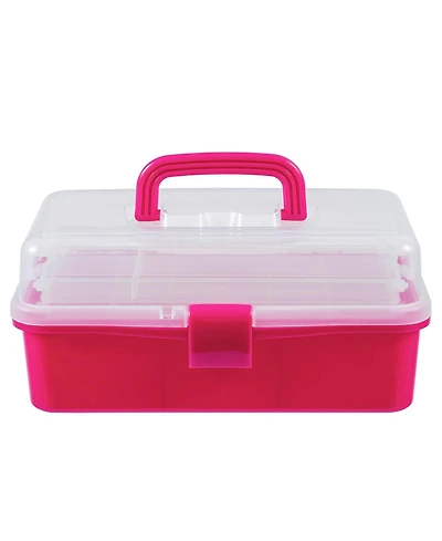 Xdovet Plastic Craft Organizer Storage Box Carrying Case