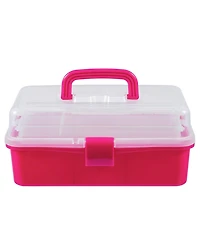Xdovet Plastic Craft Organizer Storage Box Carrying Case