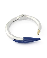 Betsey Johnson Blue Best In Class Classic Pen Bangle Bracelet