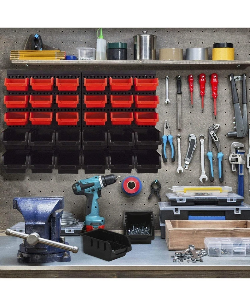Xdovet Wall Mounted Tool Organizer Storage Rack