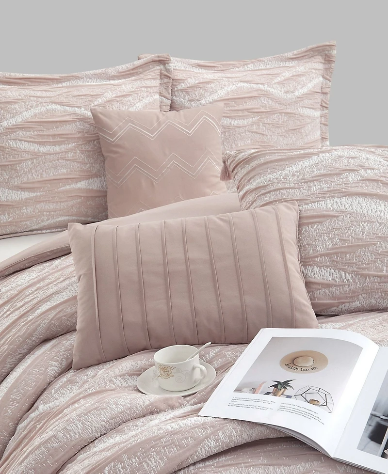 Stratford Park Asava Geometric 7-Piece Comforter Set