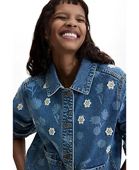Desigual Women's Denim jacket cotton
