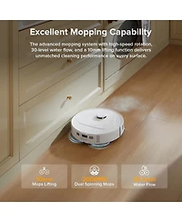 Roborock Qrevo Series Robot Vacuum and Mop – Building on Qrevo Pro,10,000 Pa Suction, Self-Emptying & Refilling, Auto Mop Washing and Auto Drying