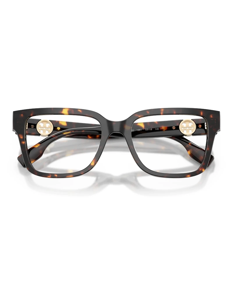 Tory Burch Women's Square Eyeglasses, TY2168U