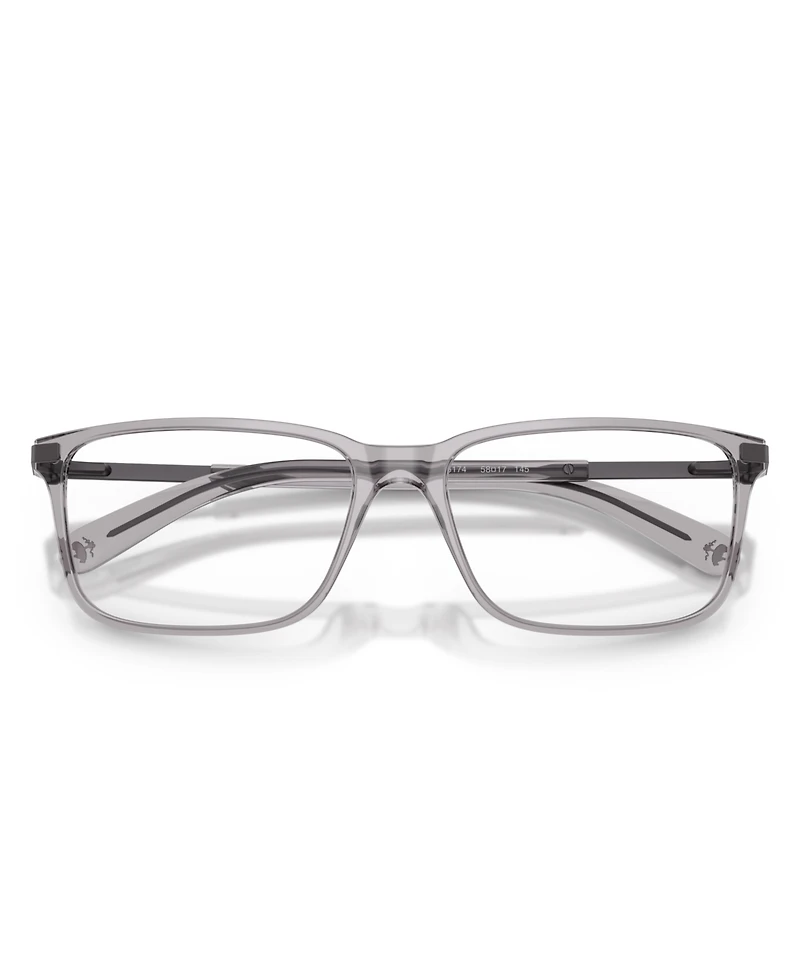 B by Brooks Brothers Men's Rectangle Eyeglasses, BB2081U