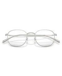 B by Brooks Brothers Men's Round Eyeglasses, BB1131TD