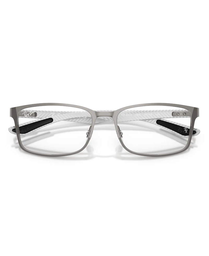 Ray-Ban Unisex Rectangle Eyeglasses, RB8424