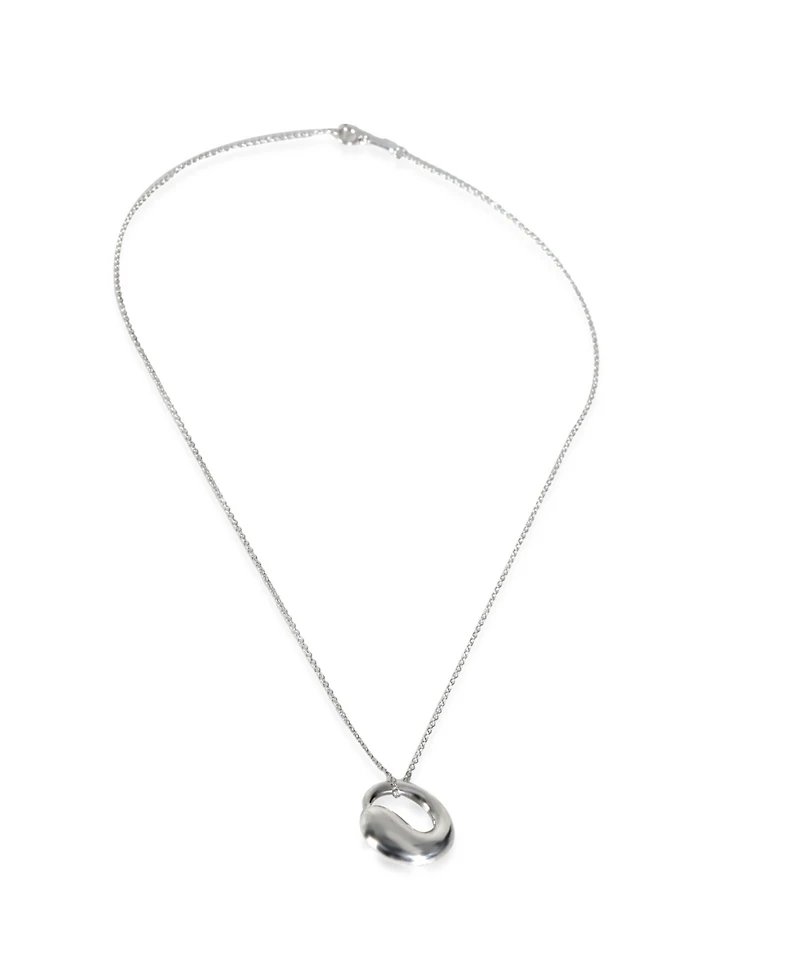 Pre-Owned Tiffany & Co Sterling Silver Elsa Peretti Eternal Circle Pendant