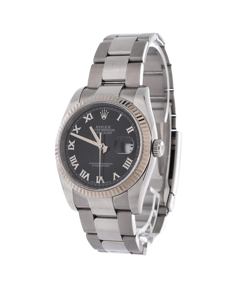 Pre-Owned Rolex Oyster Perpetual Datejust Automatic Watch in Stainless Steel and Gold 36mm