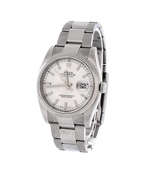 Pre-Owned Rolex Oyster Perpetual Datejust Automatic Watch in Stainless Steel 36mm