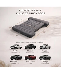 Ayamaya Truck Bed Air Mattress 5.8FT with Rechargeable Pump, Inflatable Pickup Mattress for Full-Size Truck Beds