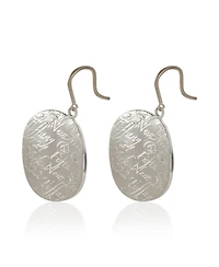 Pre-Owned Tiffany & Co Sterling Silver Notes Earrings
