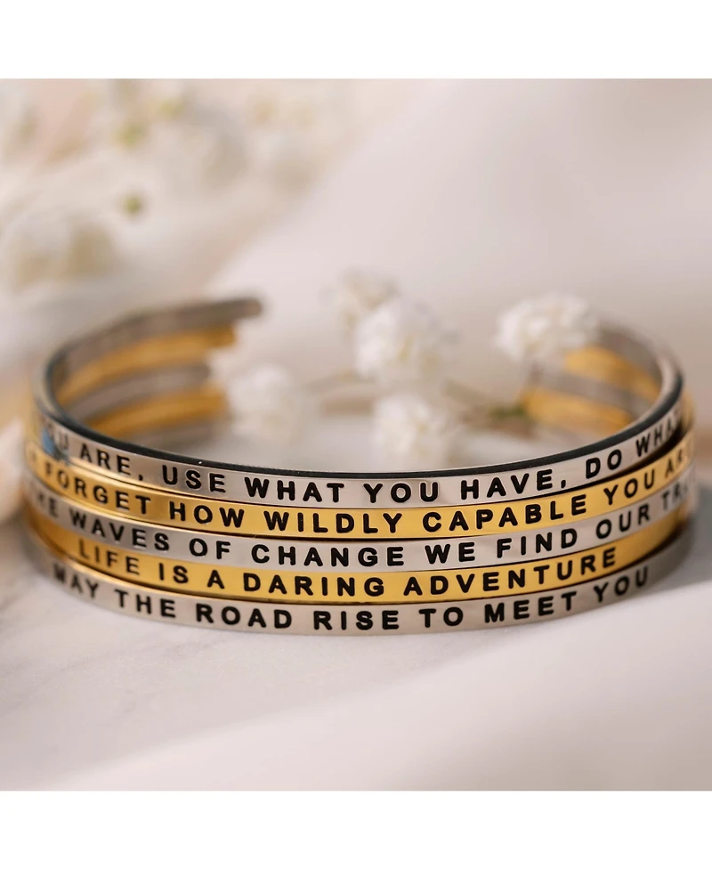 Mantra May The Road Rise To Meet You Bracelet