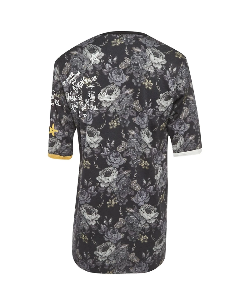 Pre-Owned Dolce & Gabbana Men's Printed Jersey Longline T-Shirt