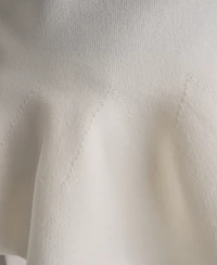 Bcbg Women's Sleeveless V-Neck Peplum Top