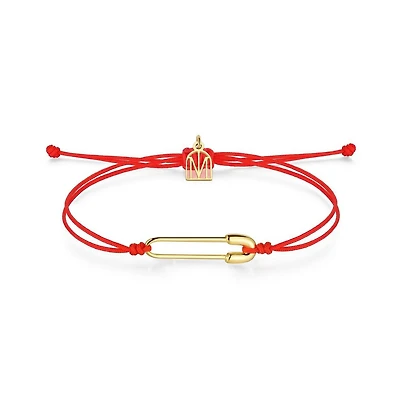 Mantra Safety Pin Protection Bracelet