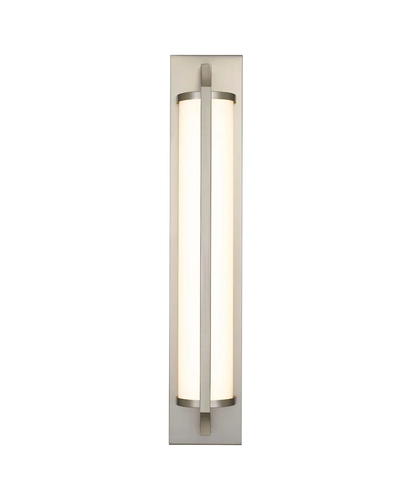Midola 24-Inches Brushed Nickel Integrated Led Modern/Contemporary Bathroom Vanity Light Bar