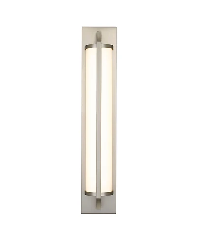 Midola 24-Inches Brushed Nickel Integrated Led Modern/Contemporary Bathroom Vanity Light Bar