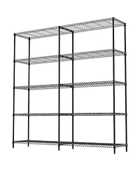 Streamdale Furniture 5-Tier Adjustable Metal Storage Shelving Unit