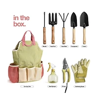 Xdovet Gardening Tools Set Heavy Duty Handbag Supplies Gifts Women