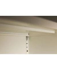 Streamdale Furniture Premium Steel Storage Cabinet with Adjustable Shelves and Leveling Feet
