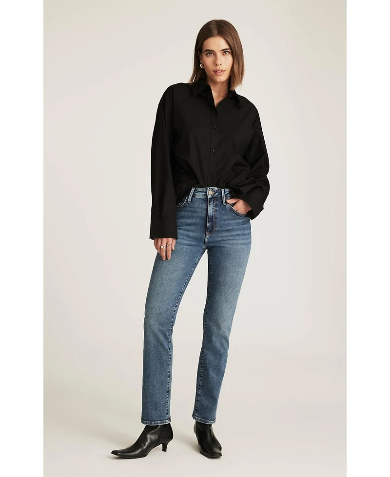 Mavi Jeans Women's Kendra High Rise Straight Leg