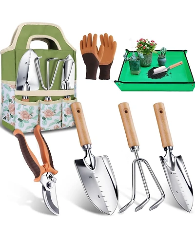 Xdovet Gardening Tool Set Includes Trowel and Shovel