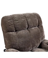 Clihome Dual Motor Power Lift Recliner Chair for Elderly Infinite Position Lay Flat 180degree(s) Recliner with Heat Massage