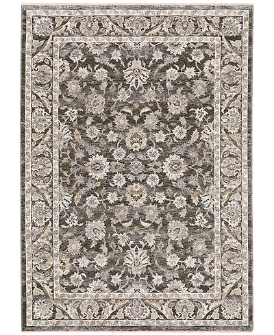Oriental Weavers Maharaja 70E Gray and Ivory 2' x 3' Area Rug