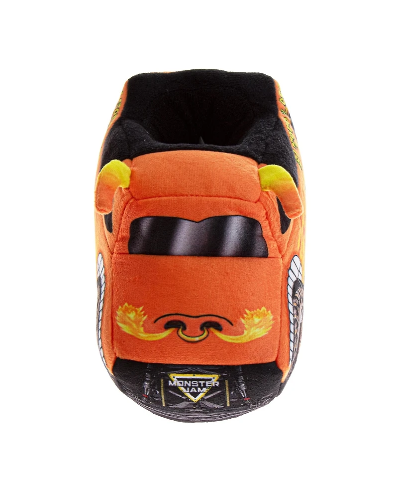 Monster Jam Toddler 3D Plush Slippers