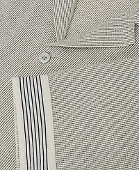 Reiss Men's Dornie Stripe Tape Printed Shirt