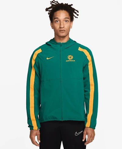 Nike Men's Green Australia National Team 2026 Energy Dri-fit Full-Zip Hoodie
