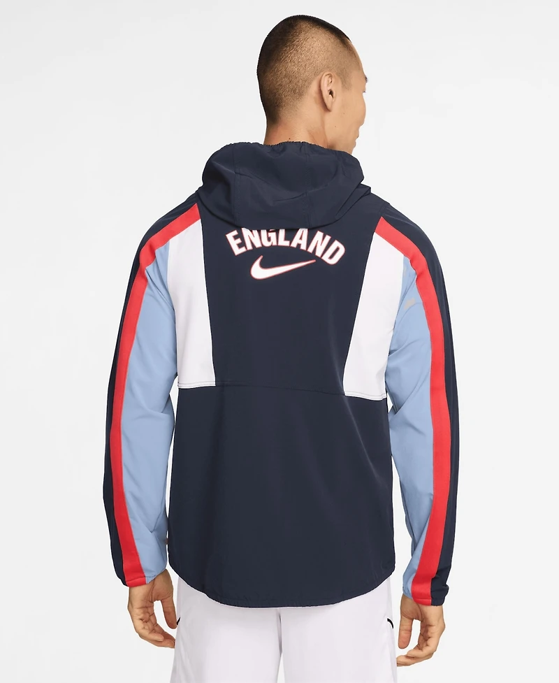 Nike Men's Navy England National Team 2026 Energy Dri-fit Full-Zip Hoodie