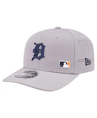 New Era Men's Gray Detroit Tigers Laser Perforated 9SEVENTY Adjustable Hat