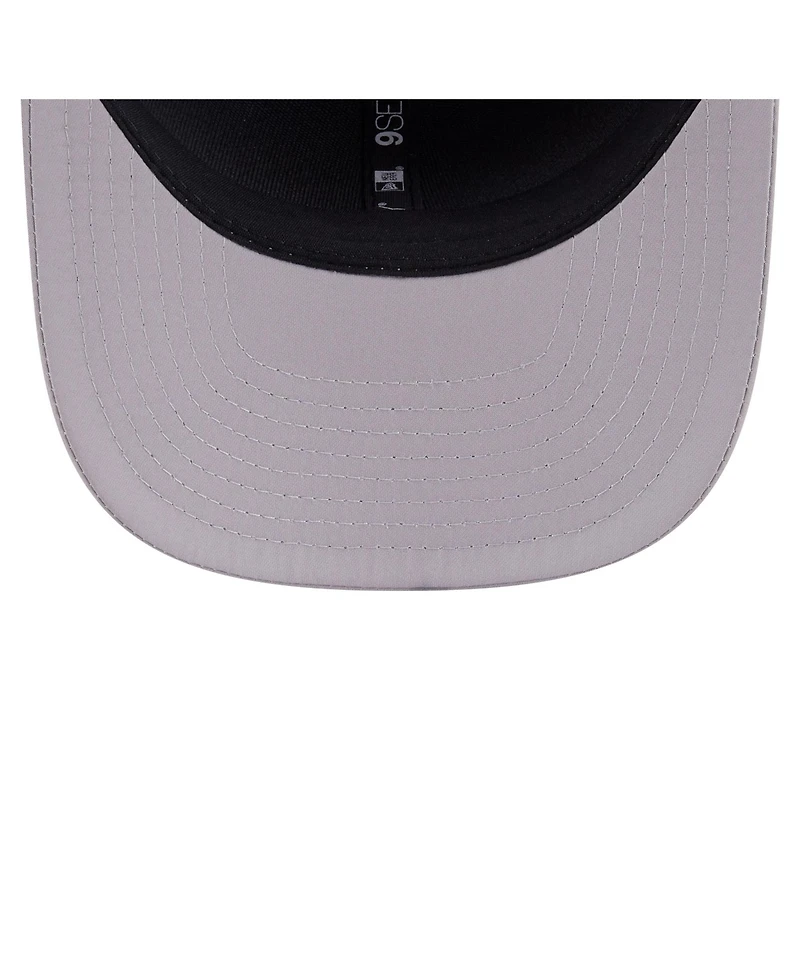New Era Men's Gray New York Yankees Laser Perforated 9SEVENTY Adjustable Hat