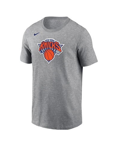 Nike Men's Gray New York Knicks Core T-Shirt