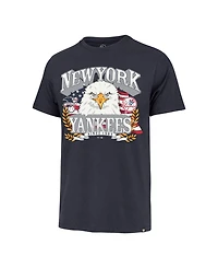 '47 Brand Men's Navy New York Yankees Americana Eagle T-Shirt