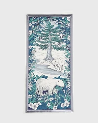 Fable England Women's Solara Winter Scene Long Scarf