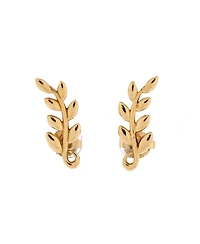 Pre-Owned Tiffany & Co Olive Leaf Climber Earrings