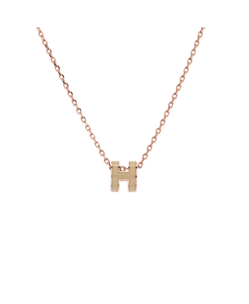 Pre-Owned HERMES Pop H Pendant Chain Necklace