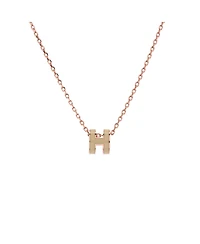 Pre-Owned HERMES Pop H Pendant Chain Necklace