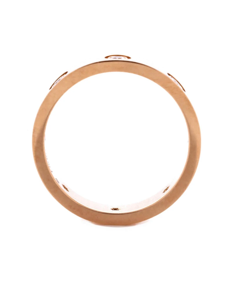 Pre-Owned Cartier Love Wedding Band 8 Diamonds Ring