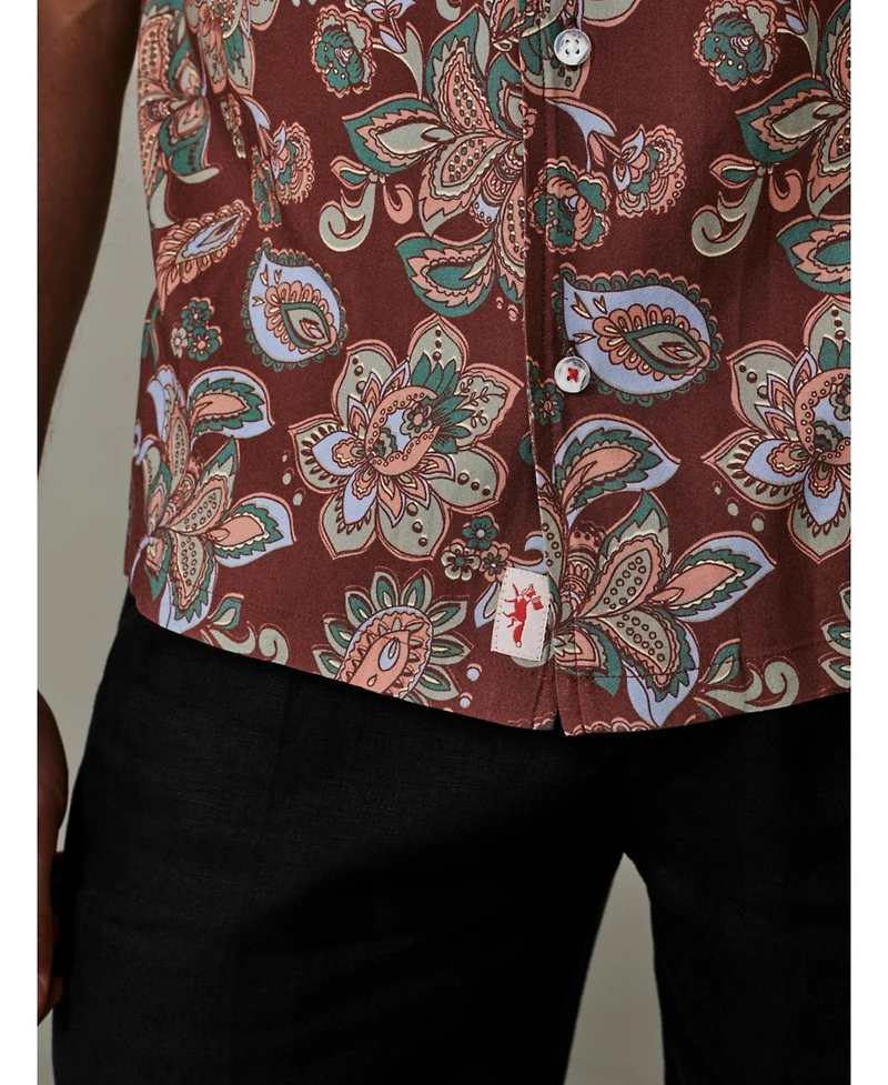 Aubin Men's Belmont Printed Shirt