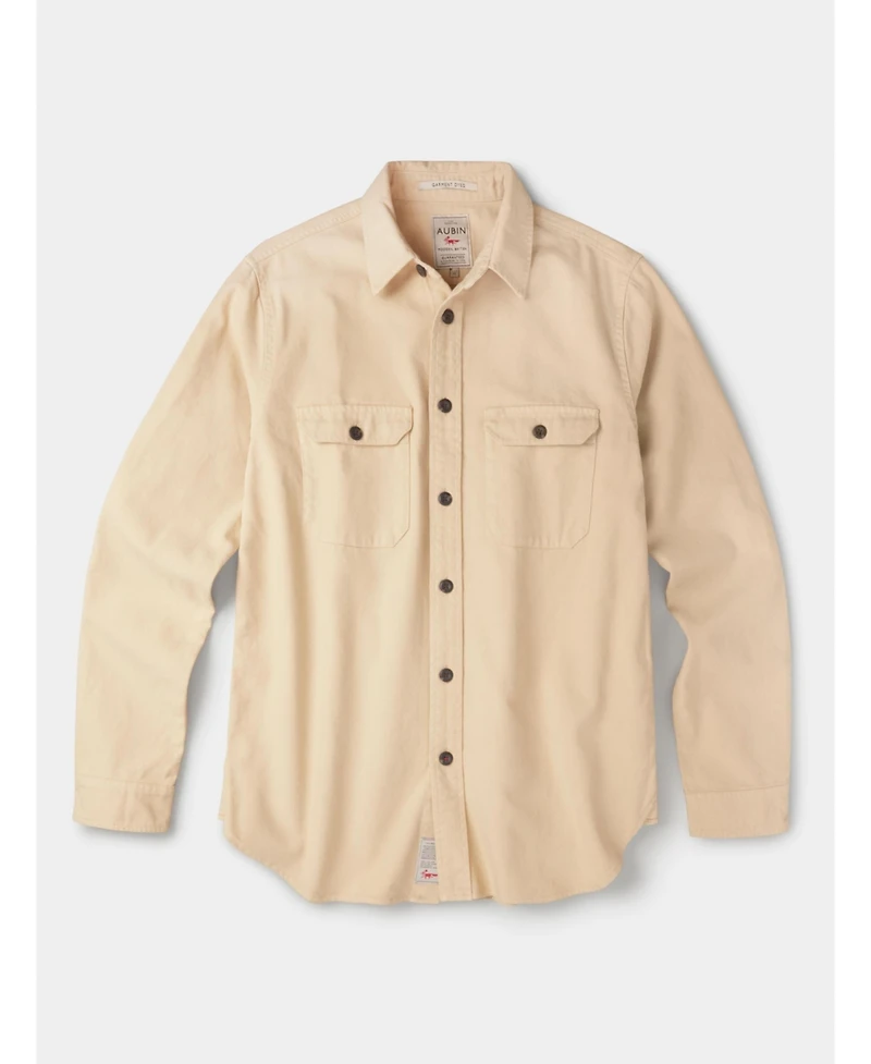 Aubin Men's Henderson Canvas Relaxed Fit Overshirt