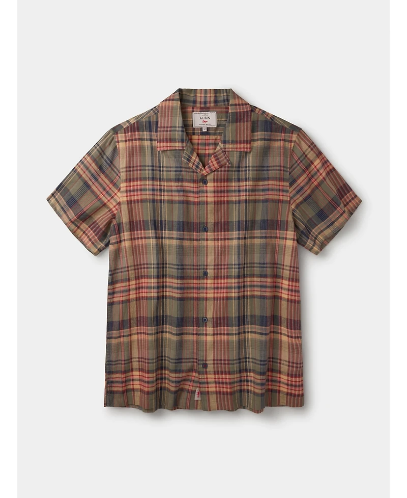 Aubin Men's Abbots Cuban Collar Shirt