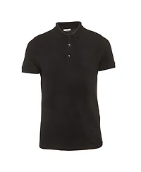 Pre-Owned Versace Men's Collection Medusa Embossed Cotton Polo T-Shirt
