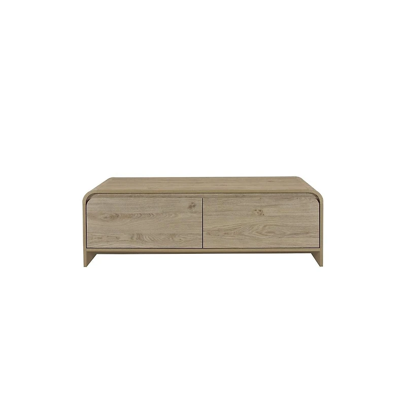 New Classic Furniture Mara 47.25 in. Rectangular Wood Coffee Table
