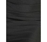 Emerald Sundae Juniors' Strapless Sash Detail Short Dress